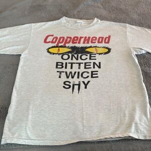 Copperhead Once Bitten Twice Shy - T-Shirt